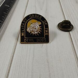 Military Order of the Devil Dogs USMC Marine Corps Semper Fi Pin